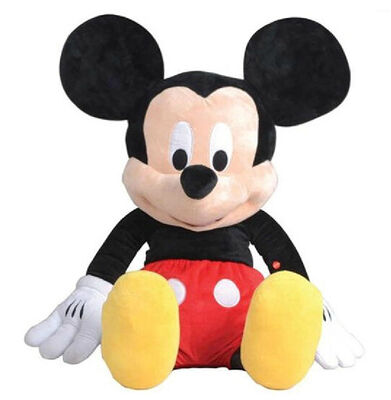 Musik-Plüsch-Spielwaren Disneys Mickey Mouse, Unterhaltungsfreund-Spielwaren Rosa und Rot