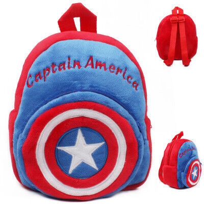 Rucksäcke Kinder Kapitän-Amerika Schulfür Jungen, kühle Kinderschultaschen