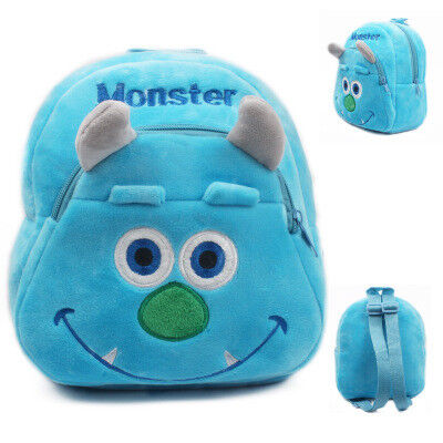 Neue Monster-Universität Sulley scherzt die Schulrucksäcke, die personifiziert werden, blau