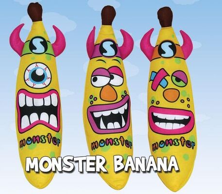 12 Zoll Karnevals-Monster-Banane füllte Plüsch-Spielwaren für Festival andl Feiertag an