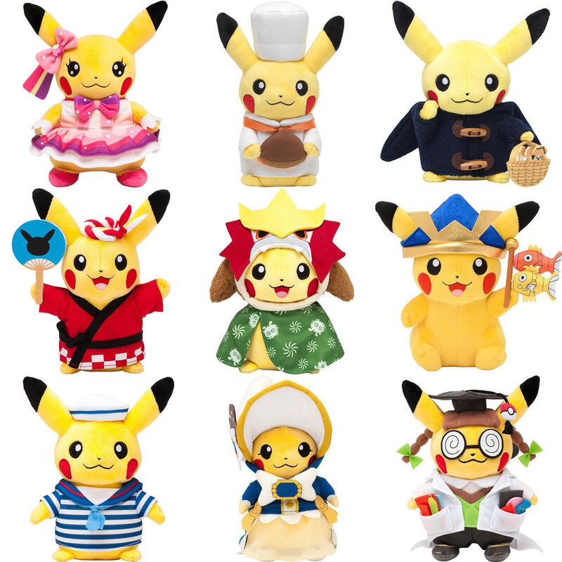Neue Zeichentrickfilm-Figuren Pokemon füllten Plüsch-Spielwaren 8inch für Kran-Verkauf-Spielzeug-Maschine an