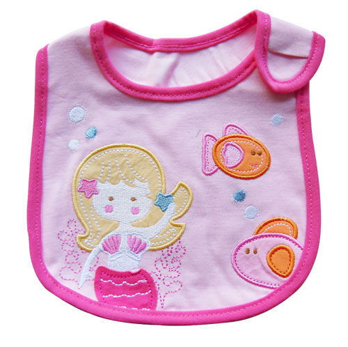 Reizender Speichel-Tuch-Schellfisch Prinzessin-Soft Cotton Baby Bibs wasserdichter für die Kinderfütterung