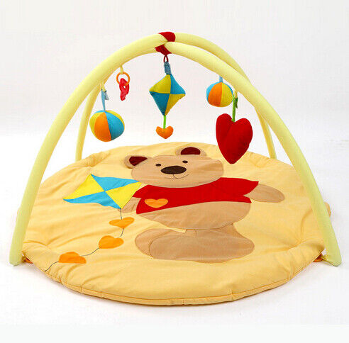 Garten-Baby-Spiel-Turnhallen-und Matten-Tätigkeits-Spielzeug-und Boden-weiche Schaum-Kleinkind-Kindermelodien-Zeit Winnie the Pooh glückliche
