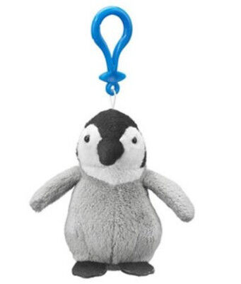 Schwarze, graue Pinguin-Plüschtier-Plüsch-Spielzeug Keychain-Förderungs-Geschenke 12cm